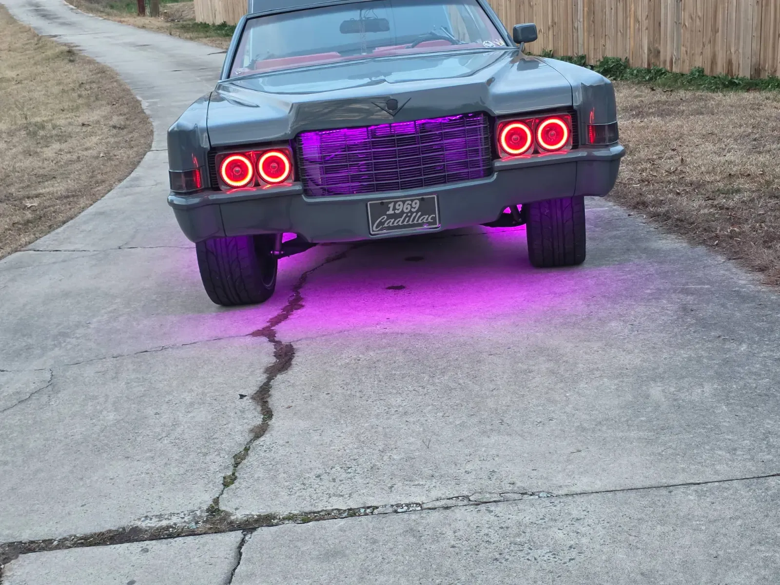 1969 Cadillac — front end
