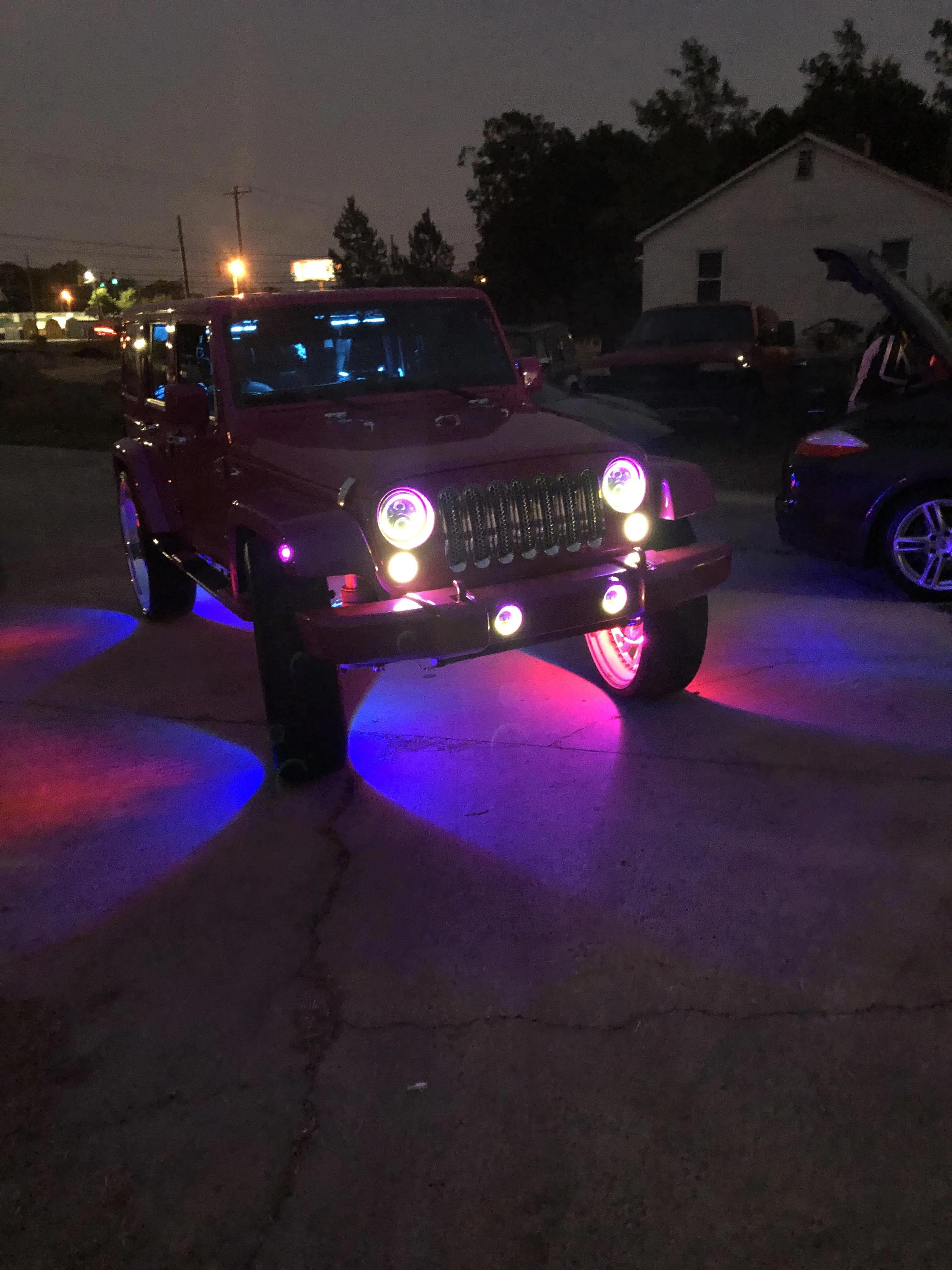 Wrangler night front