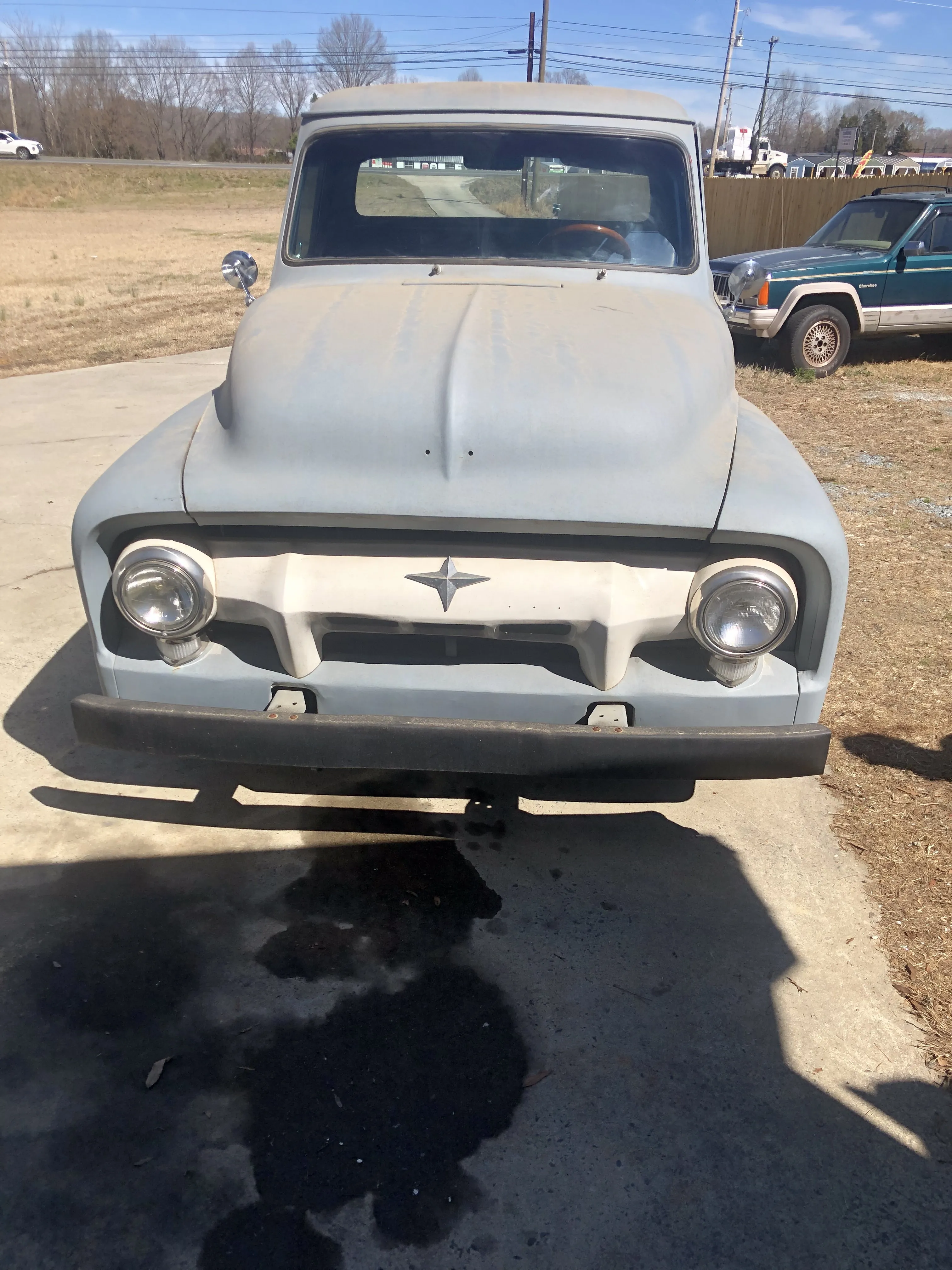 F100 front at shop