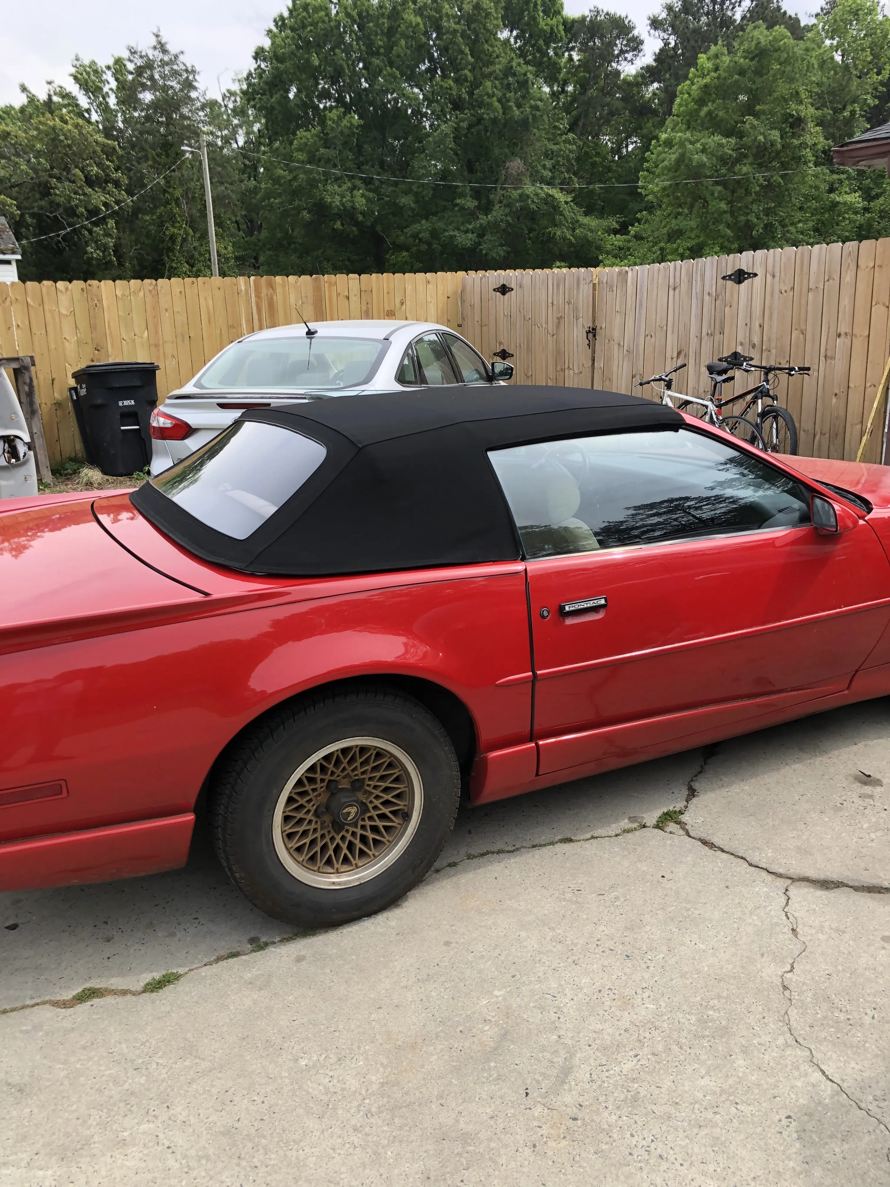 Convertible top after