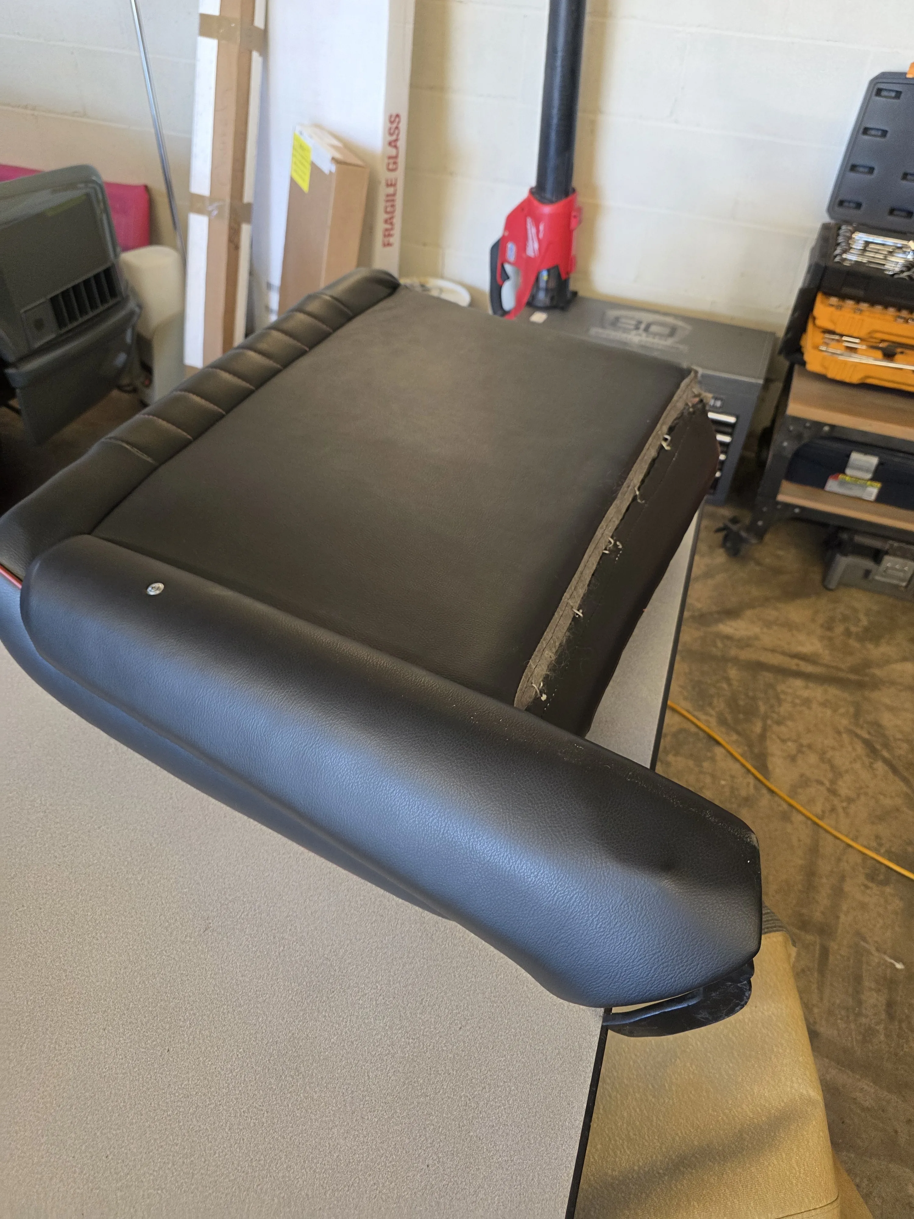 After — bench in the shop