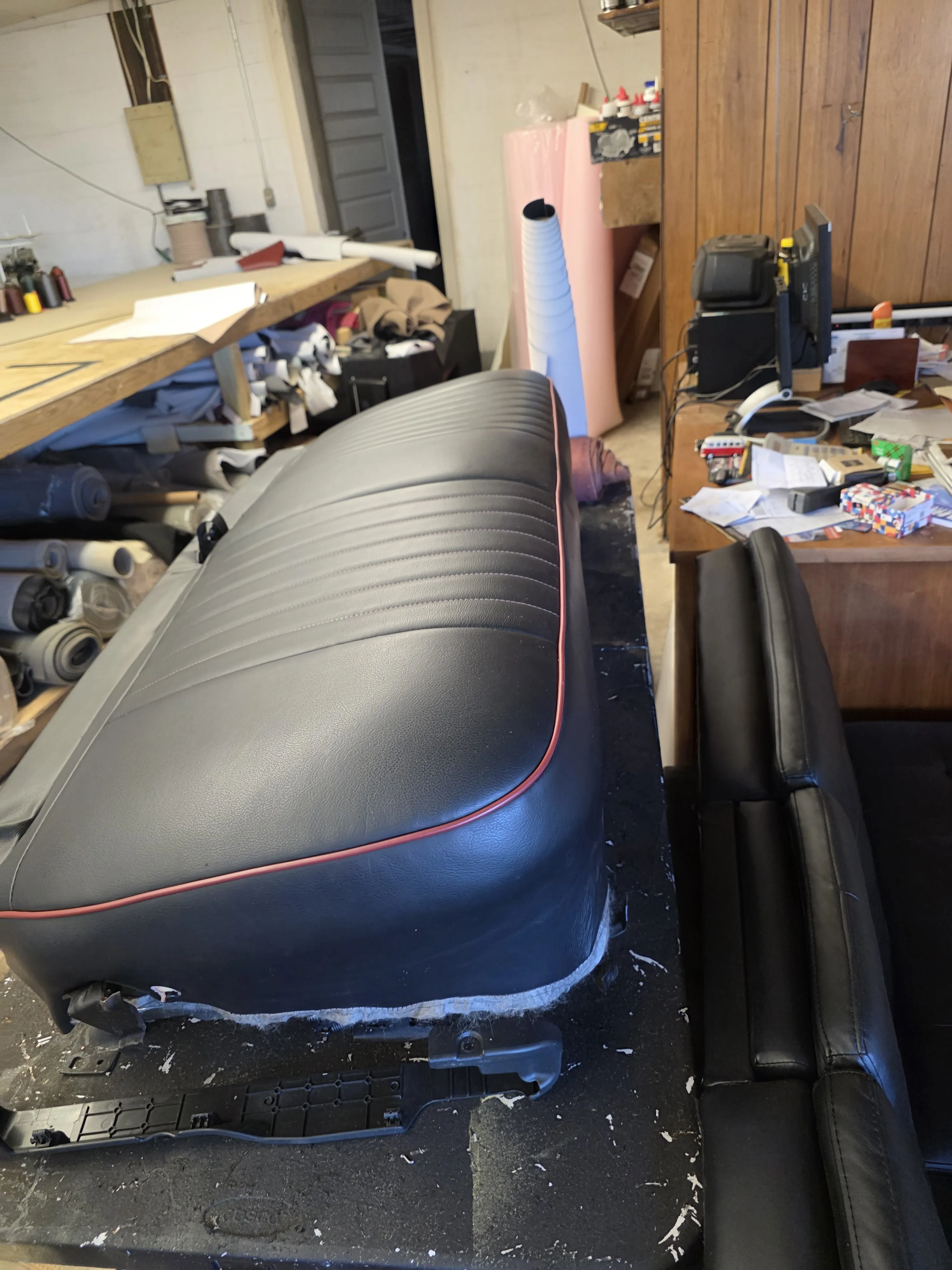 After — bench on the bench