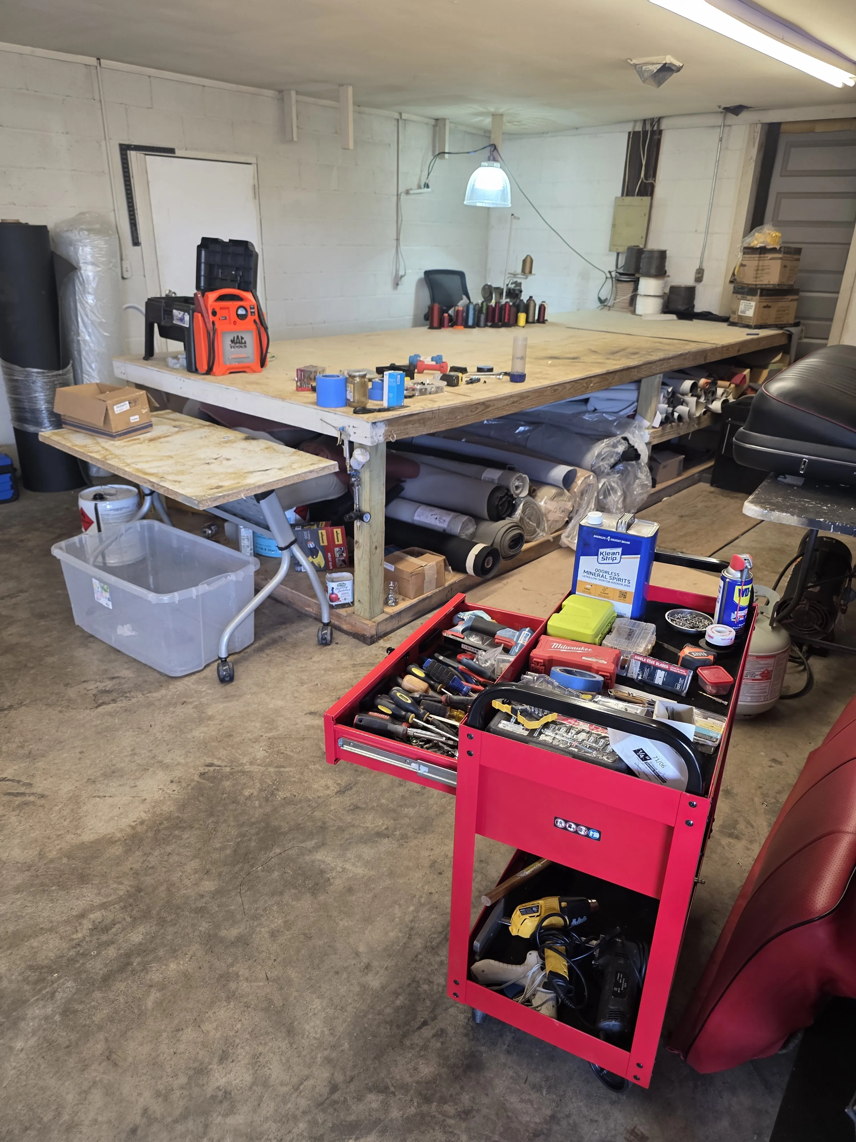 Work table and tool cart