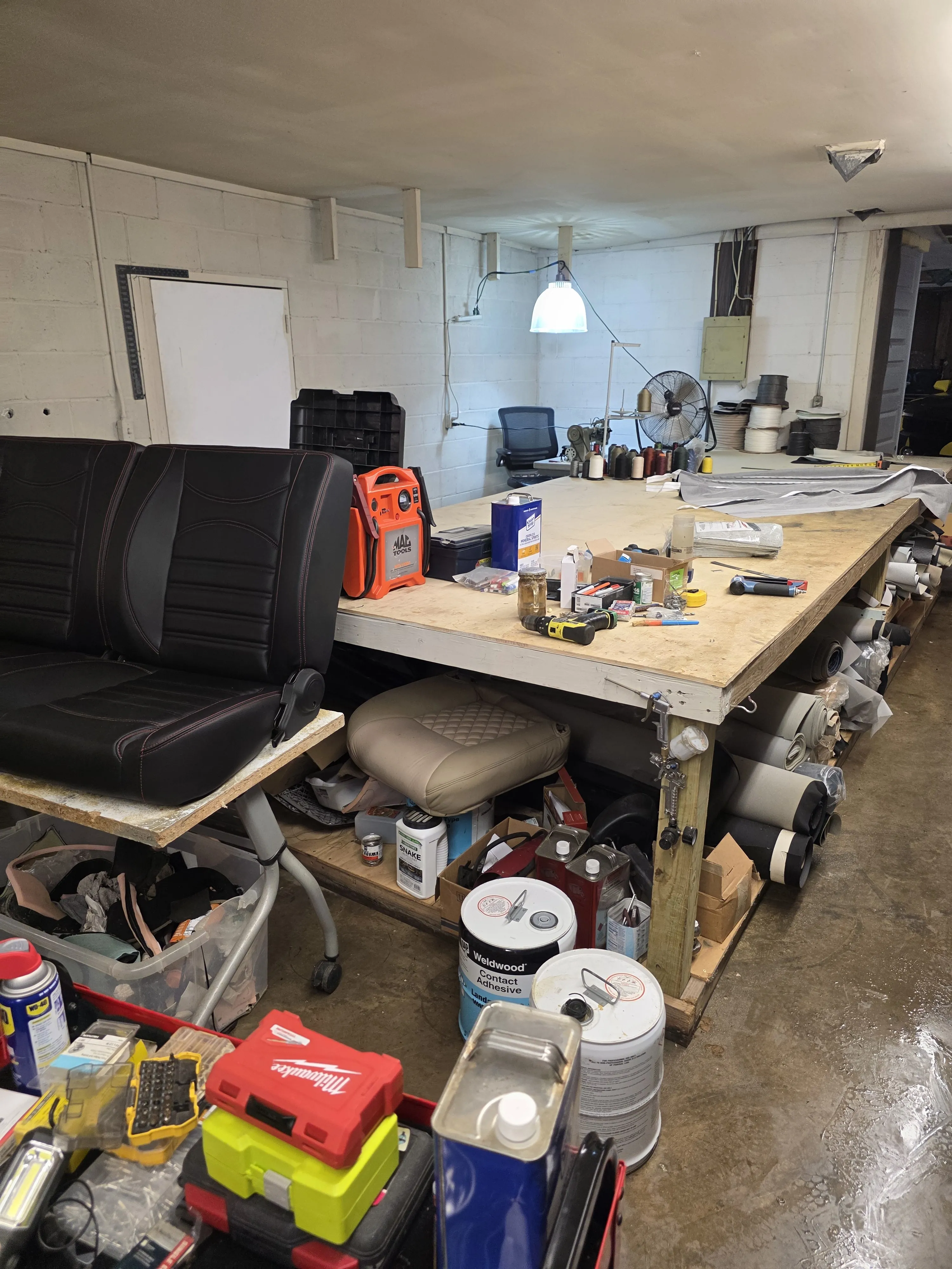 Table tools and seats